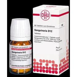 SANGUINARIA D 12 Tabletten