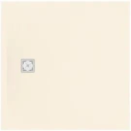 Ideal Standard Quadrat-Duschwanne Ultra Flat S+ + 1200x1200mm Abl.25cm Mitte/Seite Sand, T5615FT T5615FT