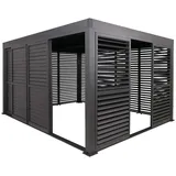 Proregal Alu Pergola 220 x 400 x 300 cm anthrazit