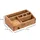 creedwood Organizer, Natur, Holz, 27x10x17 cm, Arbeitszimmer, Schreibtische