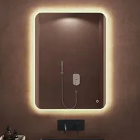 SoGood doporro Design LED-Spiegel Wandspiegel Touchbedienung 5mm Float-Glas