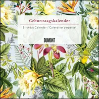 Dumont Kalenderverlag Immerwährender Geburtstagskalender floral – Archive by Portico