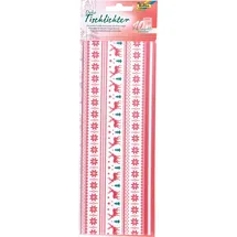 Folia Transparentpapier Tischlichter Weihnachtszauber 10,0 x 27,0 cm 115 g/qm 10 Blatt