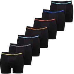 Happy Shorts Herren Trunk Jersey Uni 7er Pack