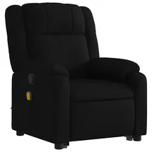 vidaXL Massagesessel mit Aufstehhilfe Polyester 95 x 99 x 95 cm Schwarz