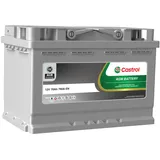 Autobatterie 12V 70Ah 760 A/EN AGM Start-Stop CASTROL Batterie 278x175x190