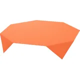 Duni Dunisilk®-Mitteldecke 84 x 84 cm Linnea Sun Orange, 100 Stk/Krt (5 x 20 Stk)