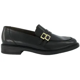 Paul Green 0078-1174-008/Slipper für Damen Schwarz, Größe 41 EU & Mokassin 1174-008, Glattleder,