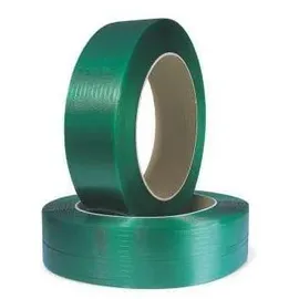 TransPak Umreifungsband Band-B12xStärke0,7mm L.2300m PES-/PET grün geprägt Kern-Ø 406mm