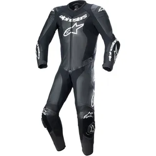 Alpinestars GP Force Lurv perforierte 1-Teiler Motorrad Lederkombi, schwarz, Größe 48 für Männer