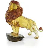 Swarovski The Lion King Mufasa, Fantasievolle Kristallfigur mit Strahlenden Kristallen