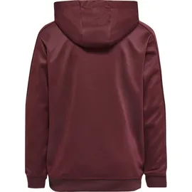 hummel Promo Poly Hoodie Biking red/raspberry Sorbet L