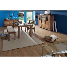 GUTMANN FACTORY Vitrine Tulsa 160 x 45 x 140 cm Beige