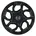 gloss black Alufelge 17 Zoll ET51 5x120 ML65 1