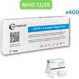 CLUNGENE Covid-19 Antigen Schnell-Selbsttest (Laientest) 400 Stück MHD 11/25| Einzeltest | ID: 2099 | GRATIS parahealth Tests (5 Stück, MHD 12/25)
