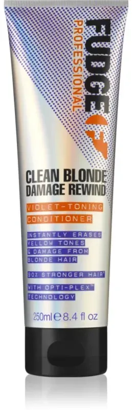 Fudge Clean Blonde Damage Rewind Tönungsconditioner für blonde Haare 250 ml