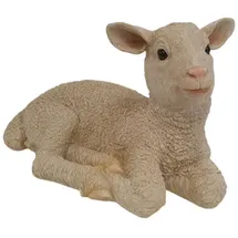 FD Dekofigur Lamm liegend 26 x 20 x 40 cm