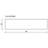 FN Neuhofer Flachleiste 100 cm 96 mm