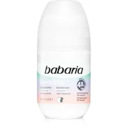 Babaria Deodorant Invisible Antitranspirant-Deoroller gegen Schweissflecken 50 ml