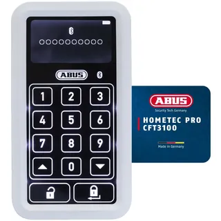 ABUS CFT3100 Bluetooth-Tastatur Profilzylinder Weiß