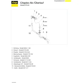 Viega Citaplex 6176.45 in DN40/50 Chromnickelstahl