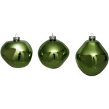 Leonique Weihnachtsbaumkugel »Birdelle glänzend, Weihnachtsdeko, Christbaumschmuck, Christbaumkugeln«, (Set, 3 St.), grün