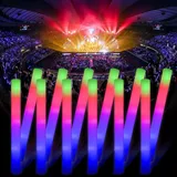 YQXTOOEL 69pcs Leuchtstab led,leuchtstäbe schaumstoff,Led Spielzeug Kinder,knicklichter party knicklichter hochzeit,Für Hochzeiten,Partys,Geburtstage,Feste