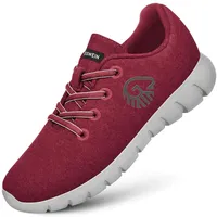 GIESSWEIN Merino Runners Women atmungsaktiv - Damen Sneaker für gesunden Gang - Bequeme leichte Arbeitsschuhe für Pflegeberufe & Krankenschwester - 38 EU