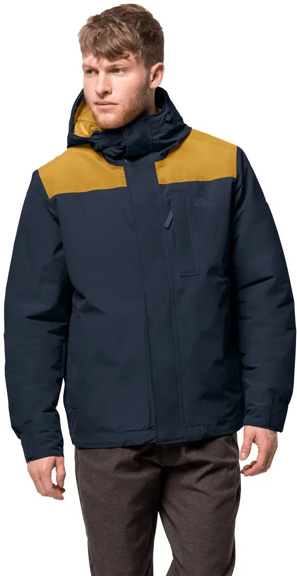 Jack Wolfskin Winterjacke Oakwood dunkelblau Herren