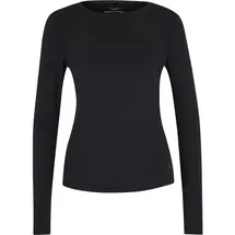 VENICE BEACH Miley Damen Longsleeve, schwarz | M