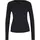 VENICE BEACH Miley Damen Longsleeve, schwarz | M