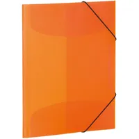 Herma 3 HERMA Sammelmappen DIN A4 orange transparent