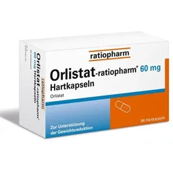 Orlistat-ratiopharm 60 mg - zur Unterstützung beim Abnehmen 84 St