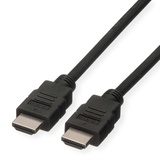 ROLINE HDMI High Speed Kabel mit Ethernet, LSOH, Schwarz 11.04.5731 4K UHD, Geschirmt HDMI-Kabel