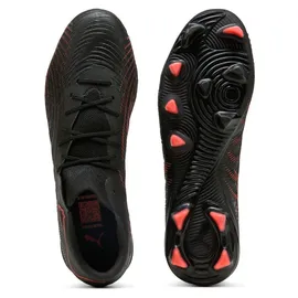 Puma Future 9 Match Fusion FG/AG Herren black/glowing red/strong gray 48