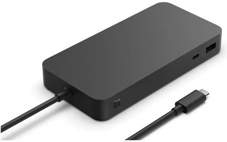Microsoft Surface Thunderbolt 4 Dock Kabelgebunden Schwarz T8I-00005