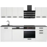 Belini Küchenzeile Susan 240 cm Weiß