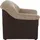 DOMO collection Sessel Sarafina Mikrofaser 102 x 83 x 81 cm Braun mit Federkern