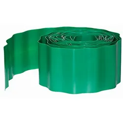 Proregal Rasenkante Linx | LxH 900x15 cm | Kunststoff | Abgerundete Kanten | Gleichmäßig gewellte Form