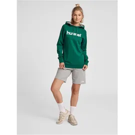 hummel GO Baumwoll Logo Hoodie Damen evergreen S