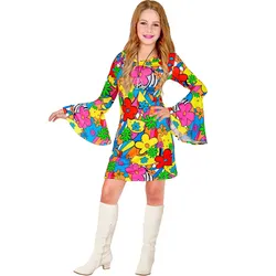 Happy Flowers Hippie Kleid für Mädchen - 140