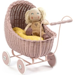 Smallstuff Geflochtener Puppenwagen