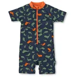 Sterntaler Baby - Jungen Schwimmanzug Wale Badeanzug, Marine, 104