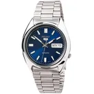 Seiko Automatikuhr SEIKO 5 Herrenuhr Automatik, keine Handaufzugsfunktion (Uhr muss regelmäßig getragen werden) blau
