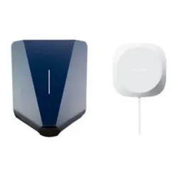 Easee Charge Lite 11 kW + Equalizer  -Typ 2 - Steckdose - Wallbox-10603 (blue) + Equalizer