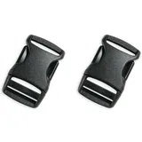 Tatonka Sr-schnalle 25x55 Mm Paar One Size Black / Black