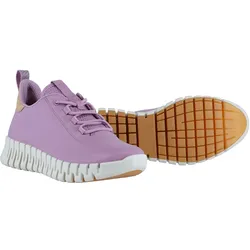 ECCO Sneaker Gruuv Lea (weiches Nappaleder) lavender Damen