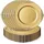 LATERN Platzteller 33 cm Goldene 12er Set