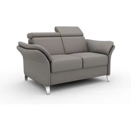 sit&more 2-Sitzer SIT & MORE "Vincenzo", grau (steelgrau), B:156cm H:84cm T:93cm, Sofas