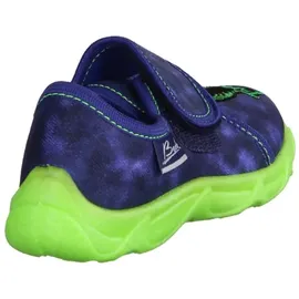 Beck Jungen T-rex Hausschuh, Blau, 26 EU